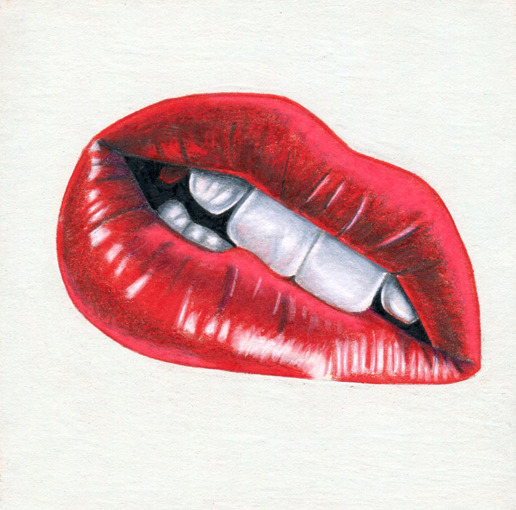 Lip Gen Pop Art.